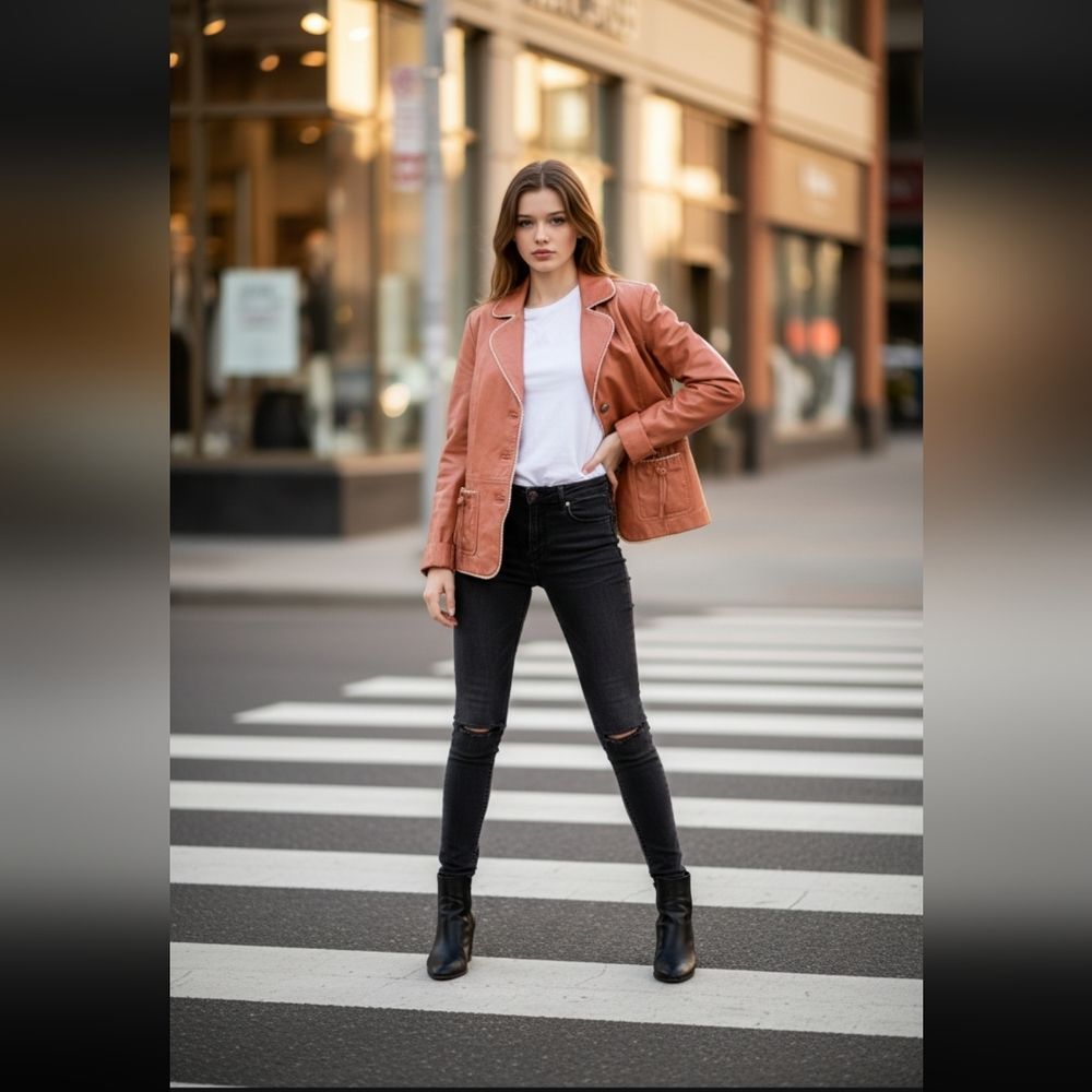 Bradley bayou leather jacket